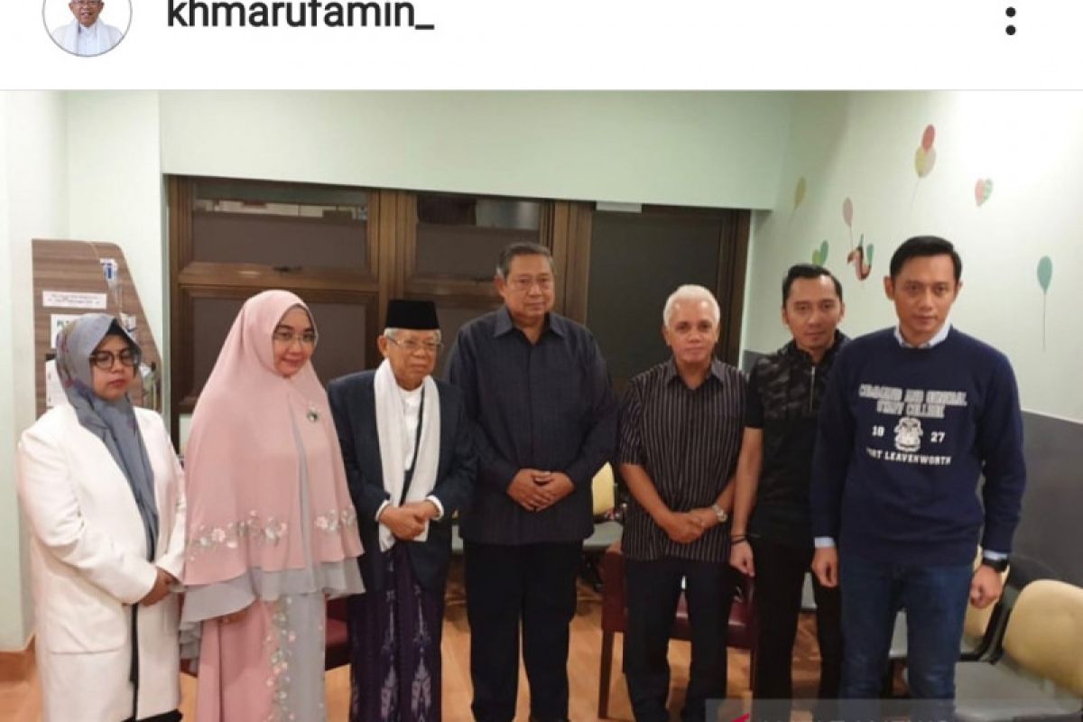 Ma'ruf Amin: dedikasi dan bakti Ani Yudhoyono bagi bangsa abadi