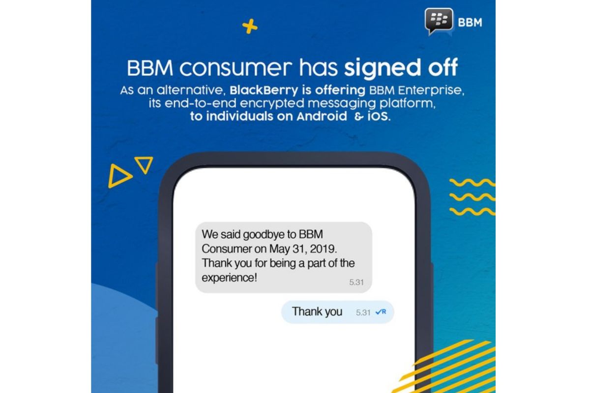 BBM umumkan salam perpisahan