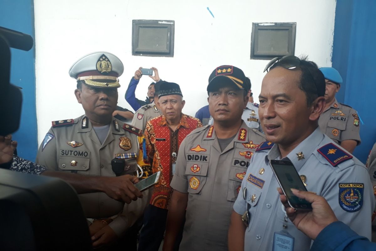 Sebanyak 2.823 pemudik diberangkatkan dari Terminal Jatijajar Depok