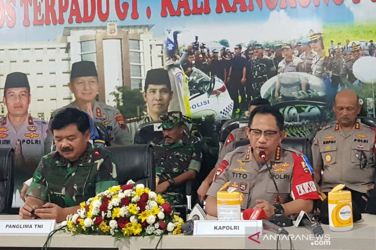 Kapolri bersyukur politik sudah "cooling down" jelang Lebaran