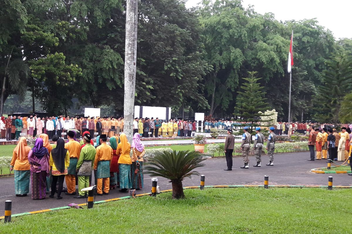 Ratusan ASN Langkat peringati kelahiran Pancasila