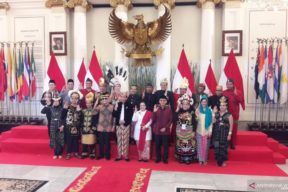 Presiden inspektur upacara peringatan Harlah Pancasila, sebut pancasila perekat bangsa