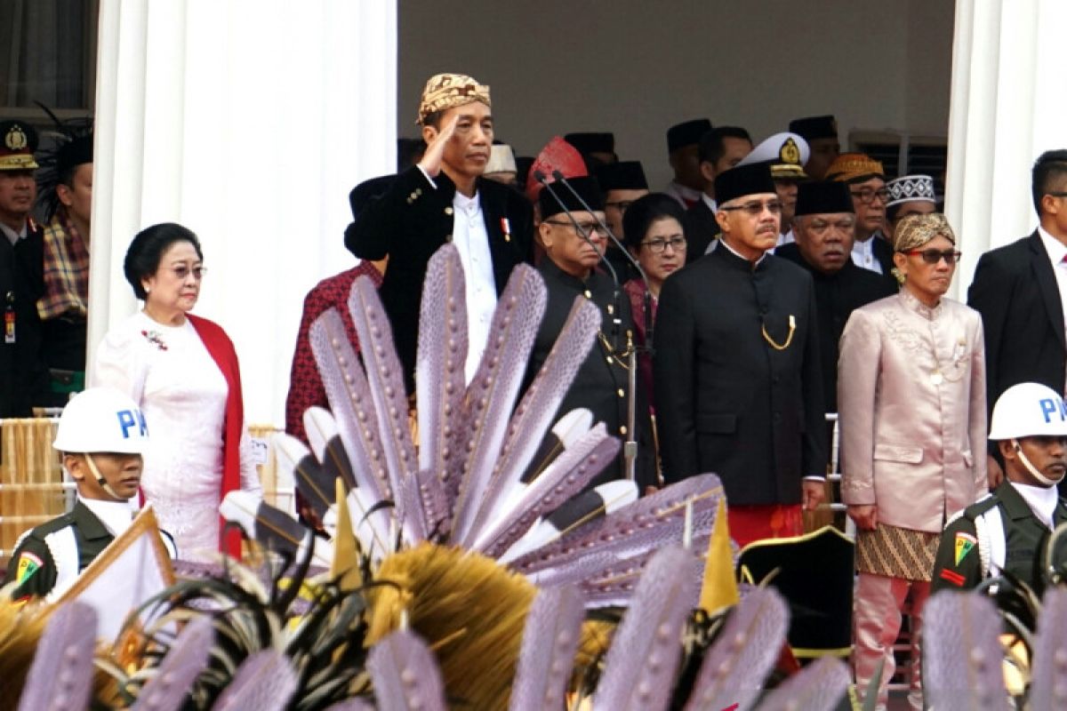 Presiden Jokowi jadi inspektur upacara peringatan Hari Lahir Pancasila