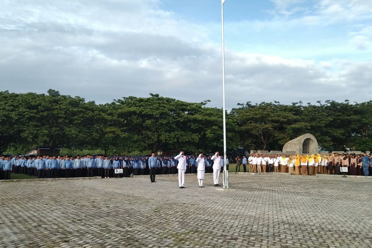 PNS luar daerah ikuti upacara Hari Pancasila di kampung halaman