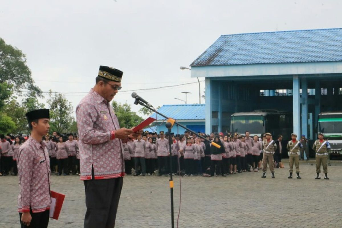 13 ASN dari luar daerah upacara Harlah Pancasila di Simalungun