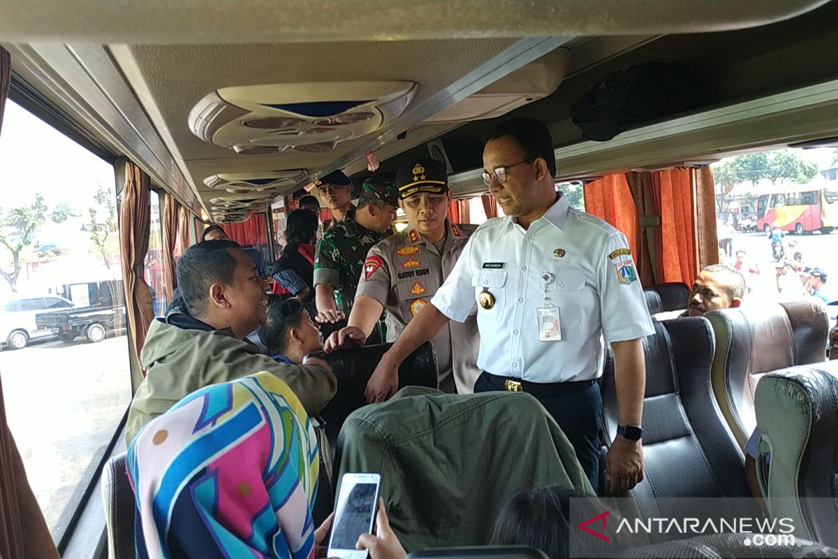 Anies: 15 persen sopir angkutan lebaran tak laik bertugas