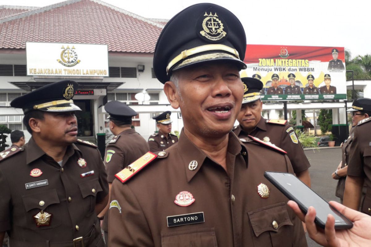 Seluruh pegawai Kejati Lampung gelar apel peringati Hari Lahir Pancasila