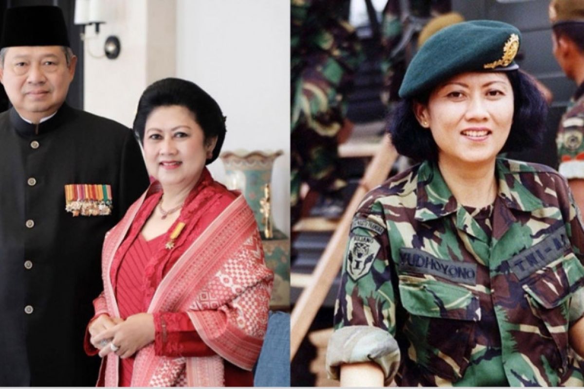Kenang Ani Yudhoyono, sebagian warga Pacitan kibarkan bendera setengah tiang
