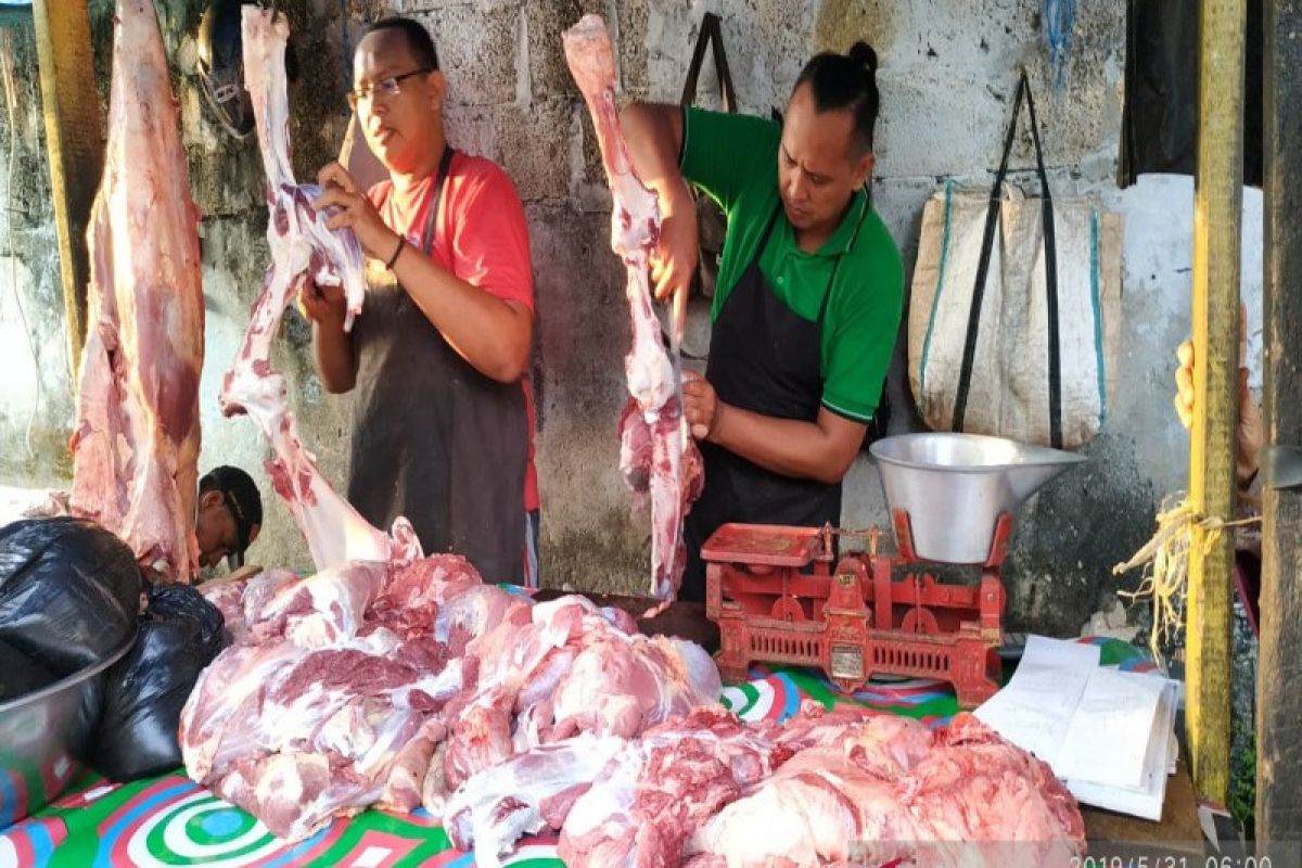 Jelang Idul Fitri harga daging sapi di Jayapura mulai naik