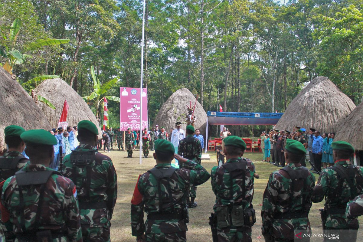 Pemkab Jayawijaya peringati HUT pancasila di kampung pahlawan