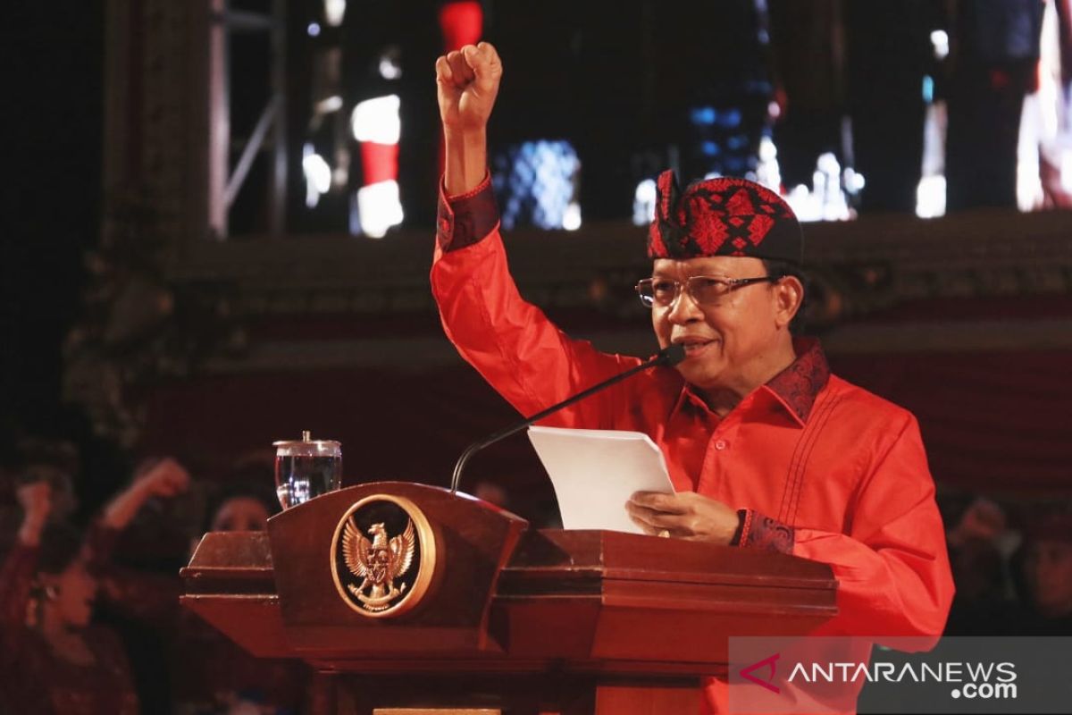 Gubernur: generasi milenial Bali akan teladani Bung Karno