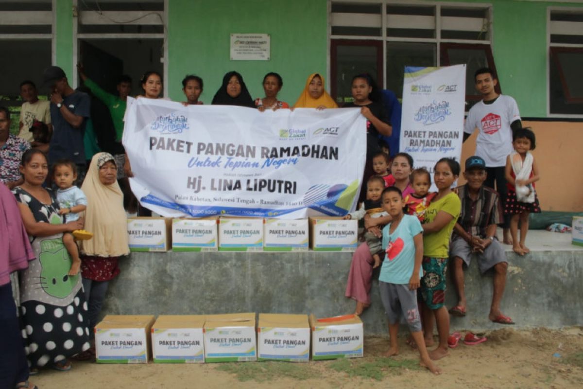 ACT salurkan 300 paket pangan Ramadhan di pelosok Sulawesi Tengah