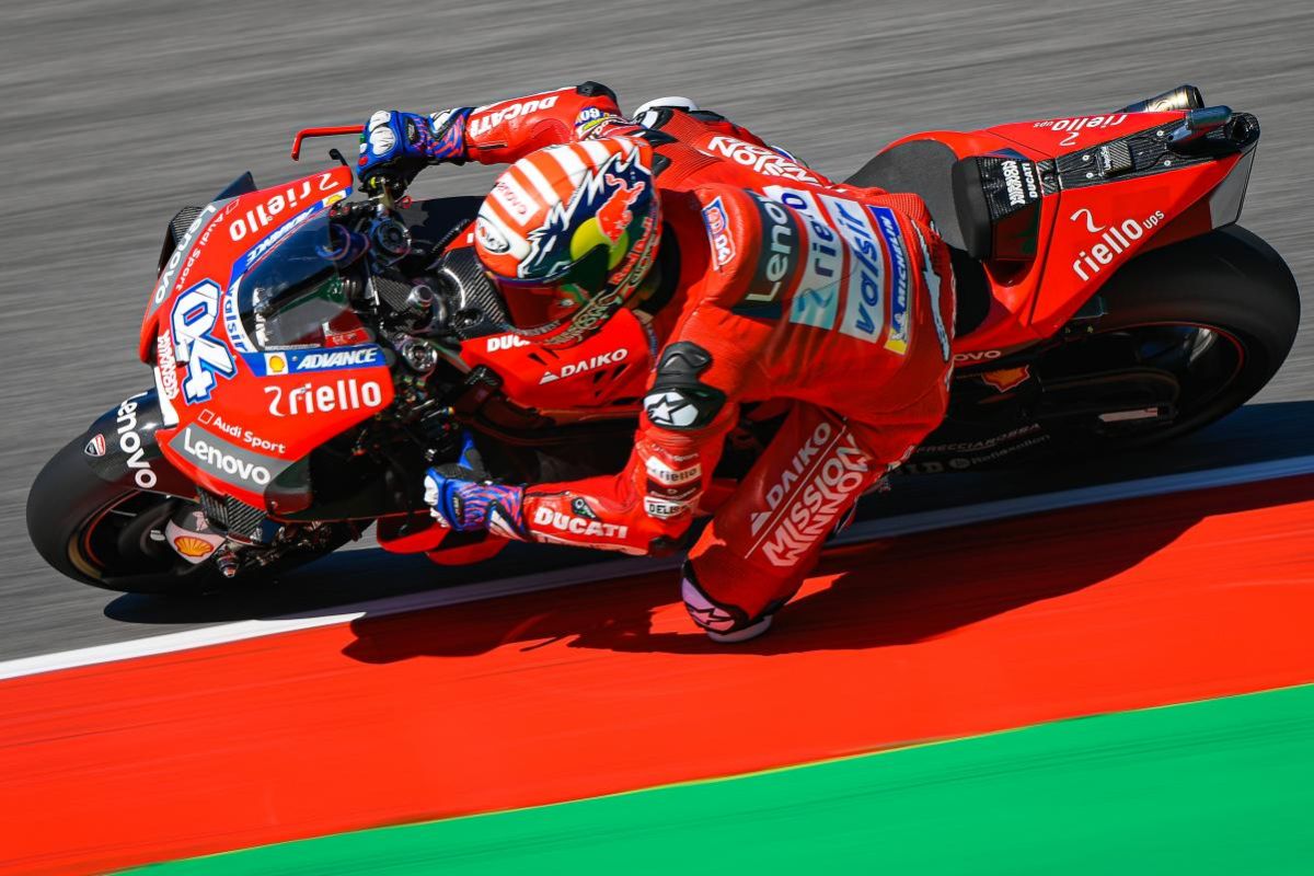 Pebalap Dovizioso capai kecepatan puncak di Mugello