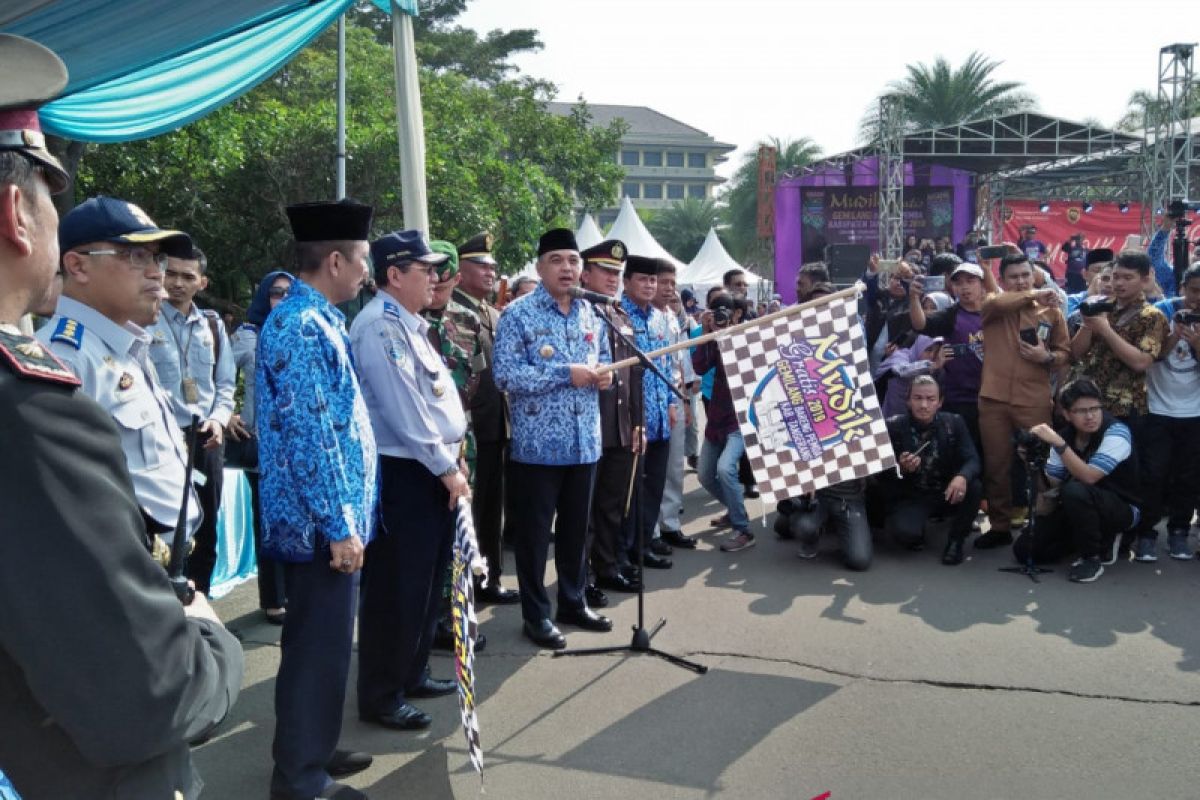 Bupati Tangerang lepas 7.670 pemudik gratis Lebaran 2019