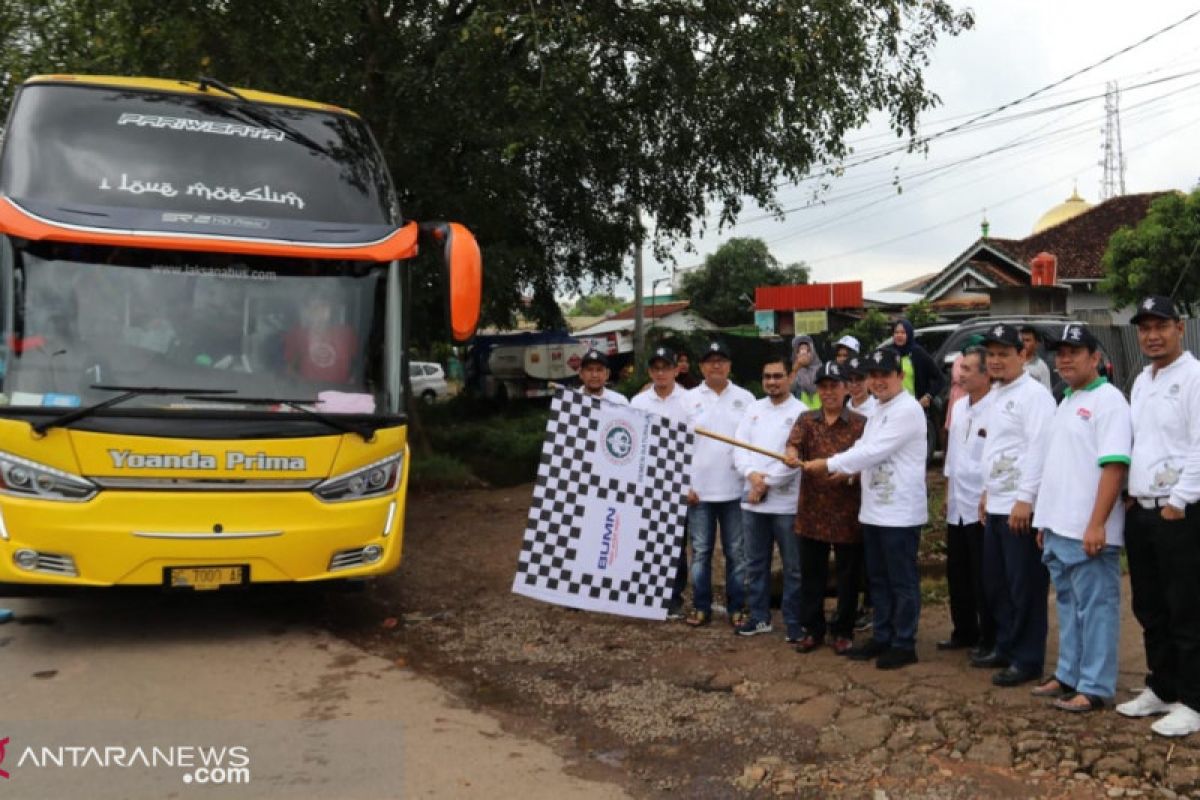 Semen Baturaja berangkatkan 200 pemudik program Mudik Bareng BUMN