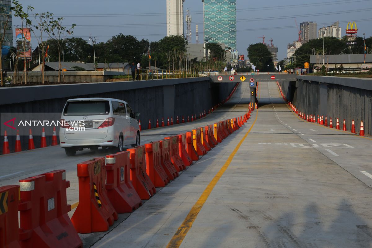 Underpass Bunderan Satelit kurangi antrean panjang kendaraan