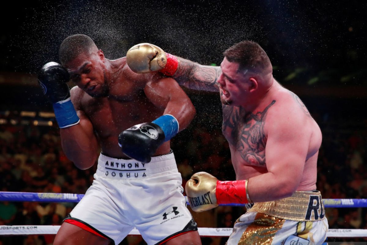 Andy Ruiz Jr ingin tanding ulang dengan Joshua di Meksiko