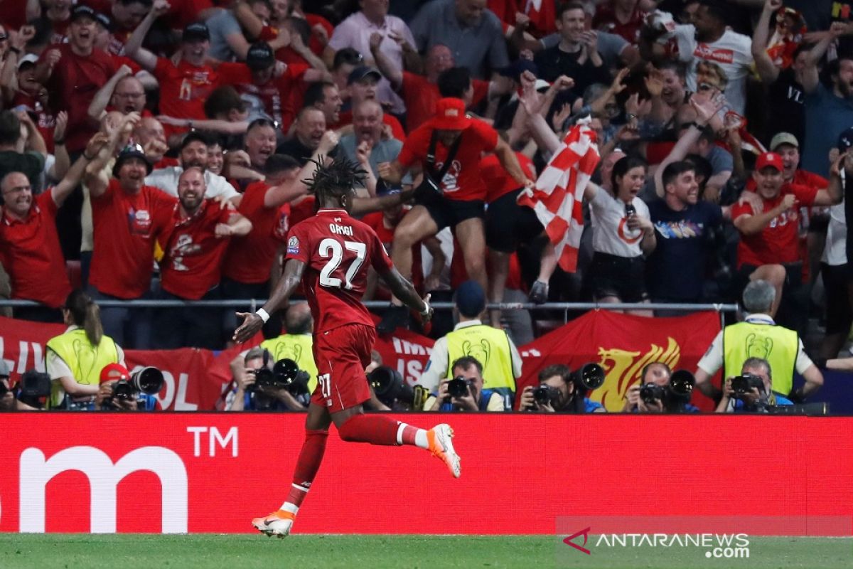 Liverpool juara usai taklukkan Tottenham 2-0