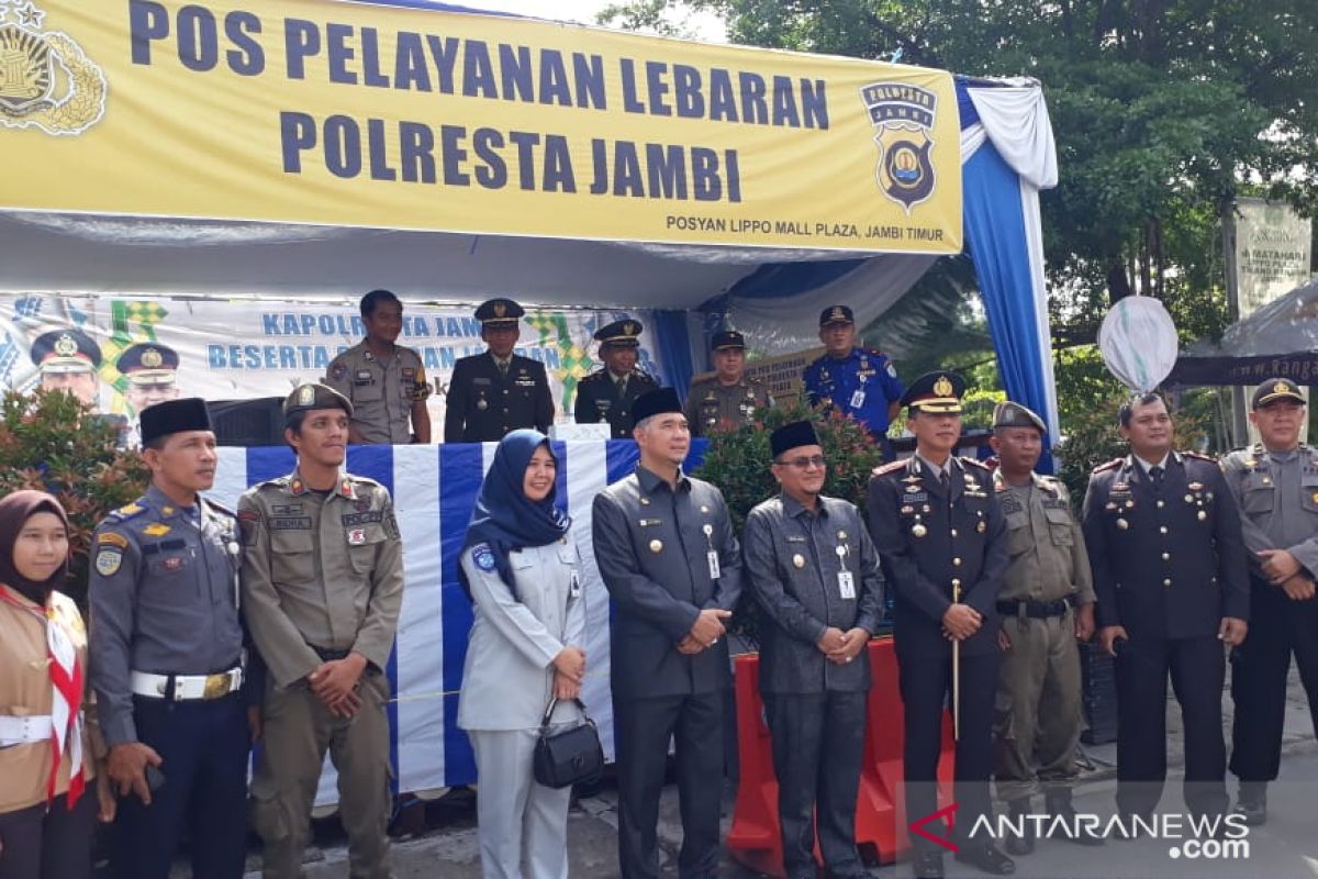 Arus mudik di Jambi terpantau lancar