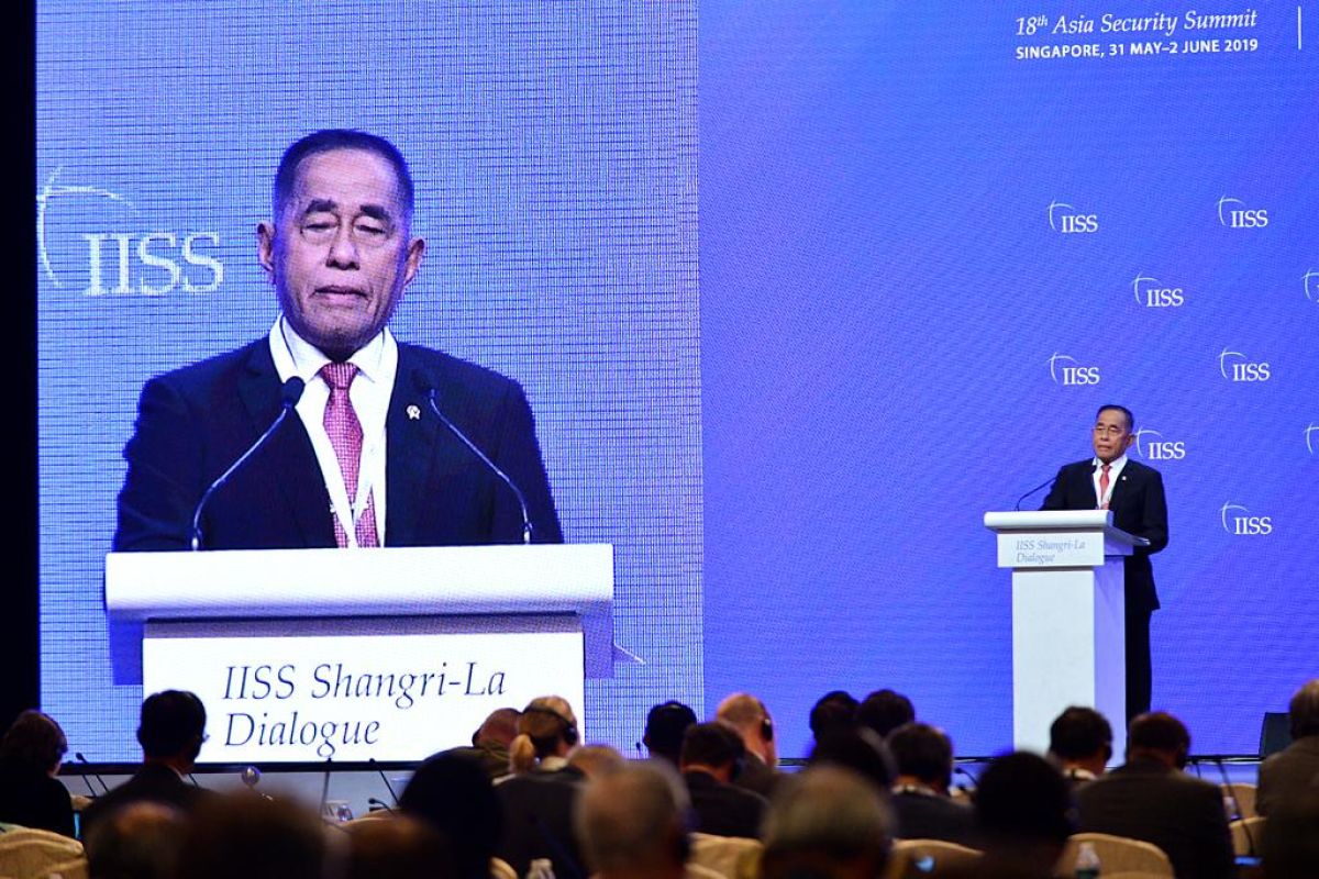 Menhan Ryamizard bicara soal stabilitas keamanan kawasan di Singapura
