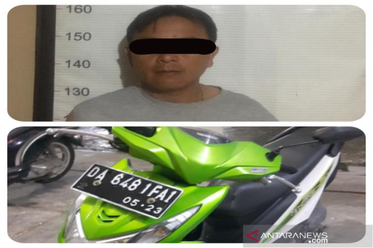 Pencuri sepeda motor pekerja honorer ditahan polisi