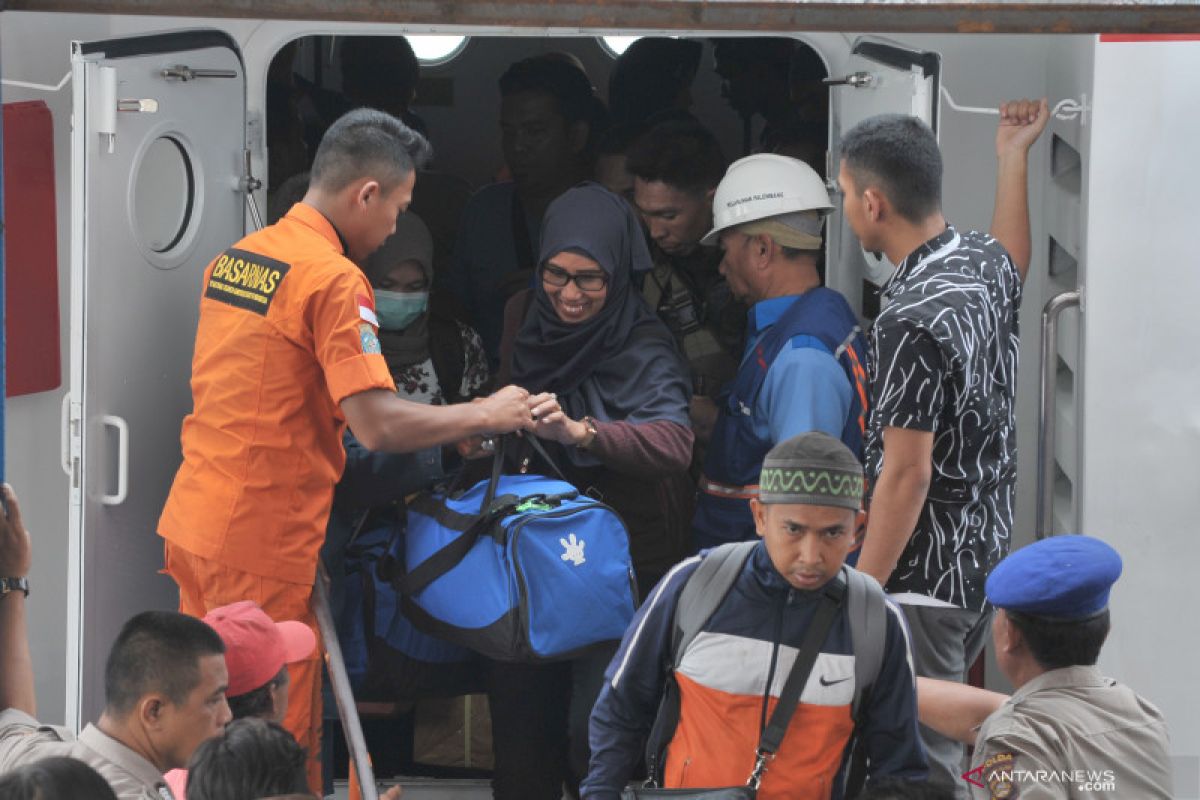 Penumpang kapal cepat Palembang-Bangka capai puncaknya