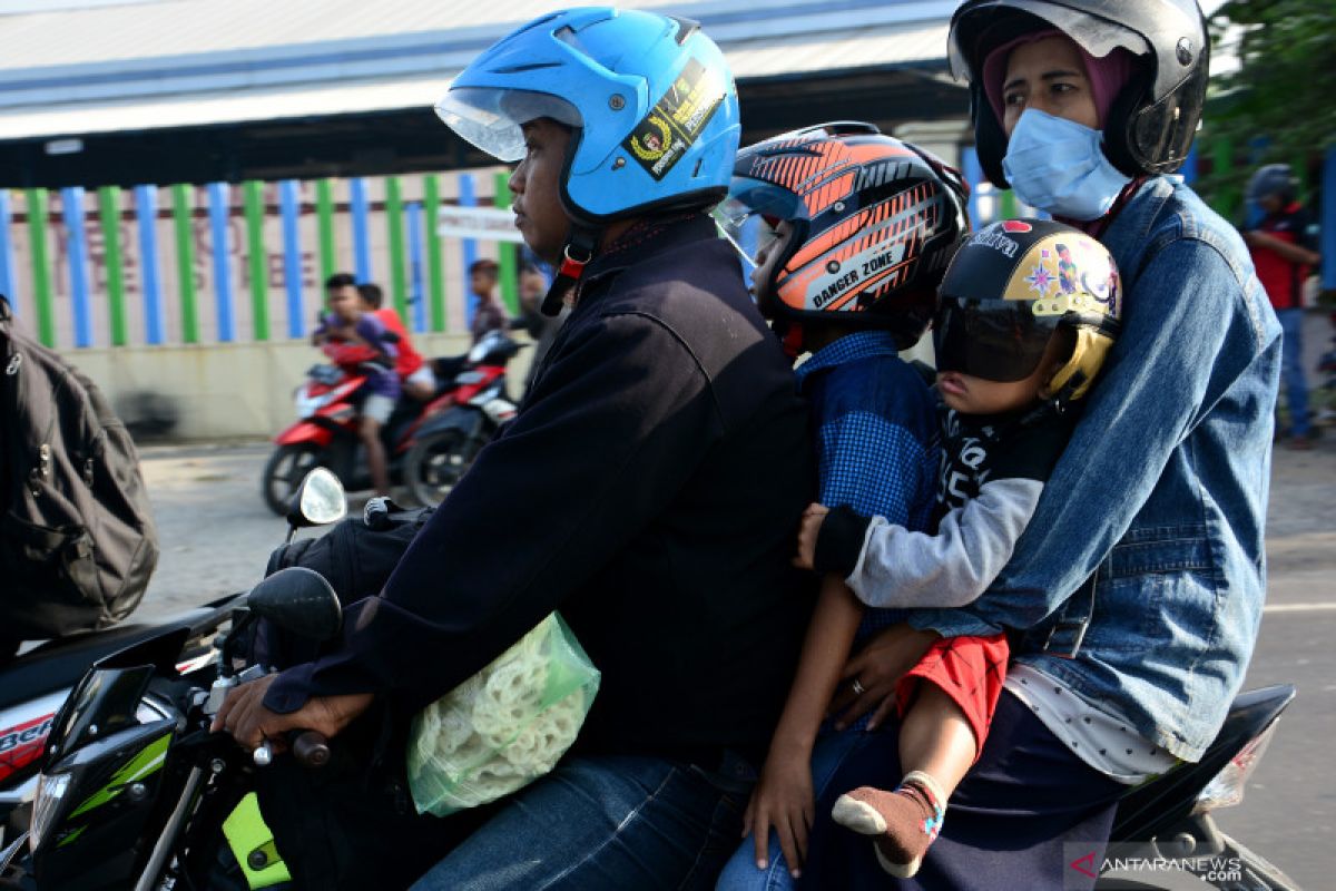 Mudik saat Natal dan tahun baru, pengguna sepeda motor diminta berhati-hati