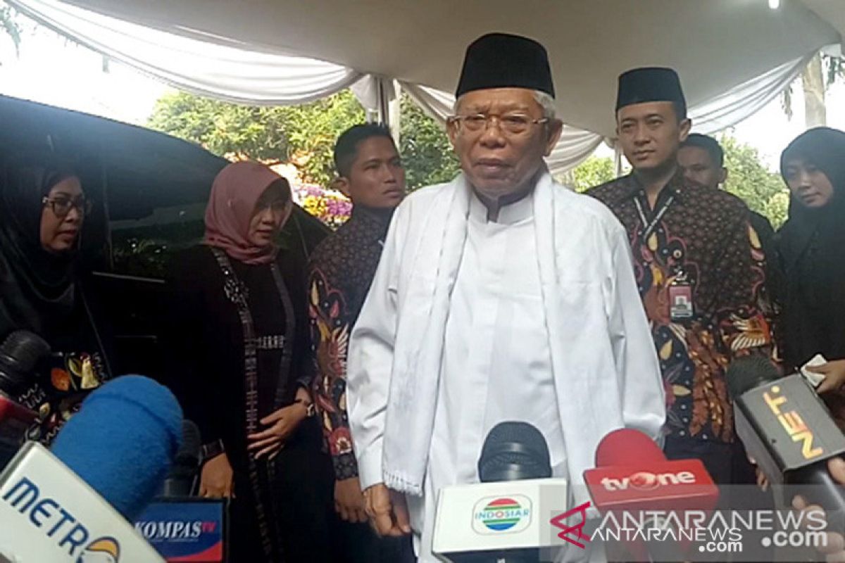 Dipersoalkan BPN, Ma'ruf Amin tekankan dirinya bukan karyawan BUMN