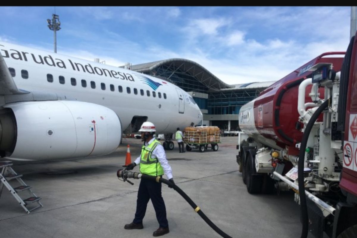 Sepanjang Satgas Rafi, Pertamina Sumbangsel catat penjualan avtur tertinggi