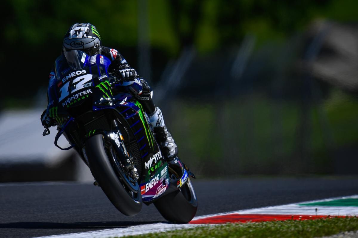 Vinales kena penalti mundur tiga posisi start di MotoGP Catalunya