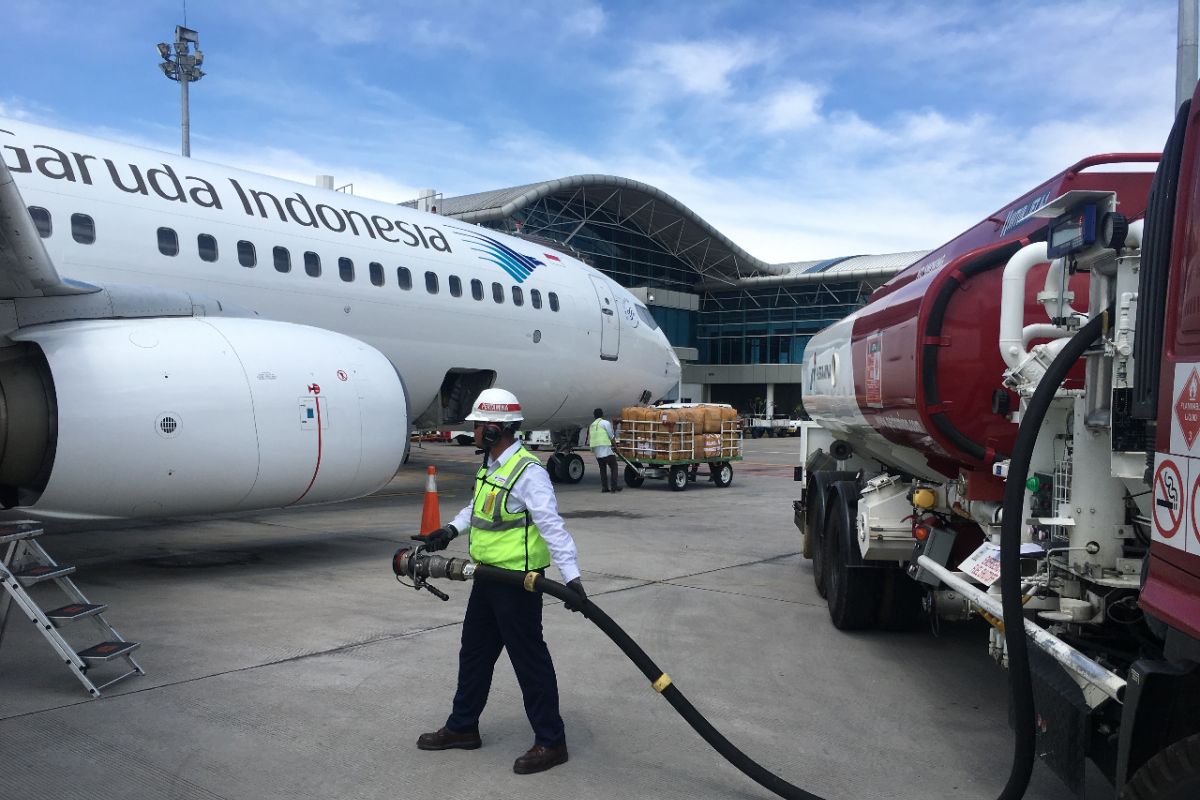 Pertamina siapkan tambahan avtur di 12 bandara embarkasi haji