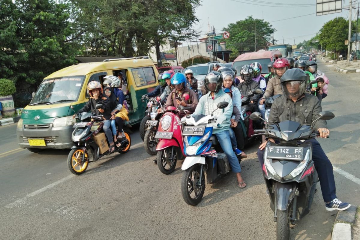 Polresta Tangerang:  40.124 pemudik motor ke Sumatera