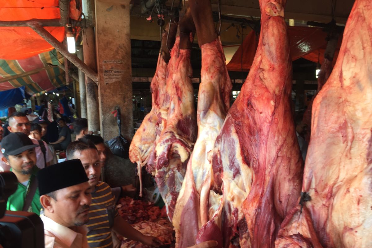 Harga daging di Banda Aceh Rp160 ribu/kg