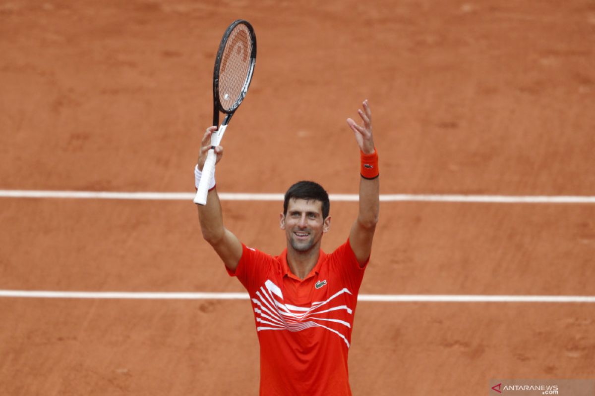 Djokovic ke perempat final French Open setelah tundukkan Struff