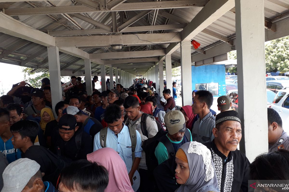 Pos Kesehatan di Pelabuhan Tanjungkalian tangani 82 pemudik