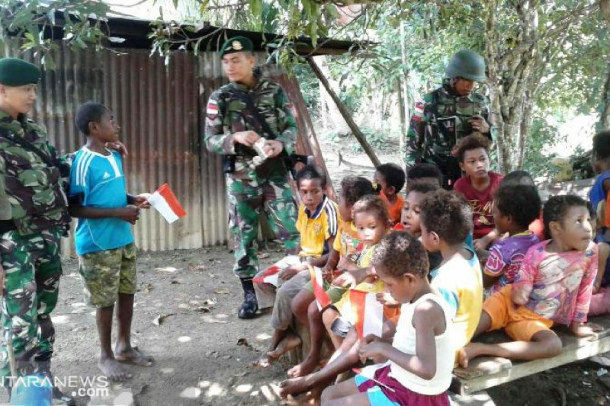 Yonif 328/DGH bekali generasi muda Papua pendidikan Pancasila