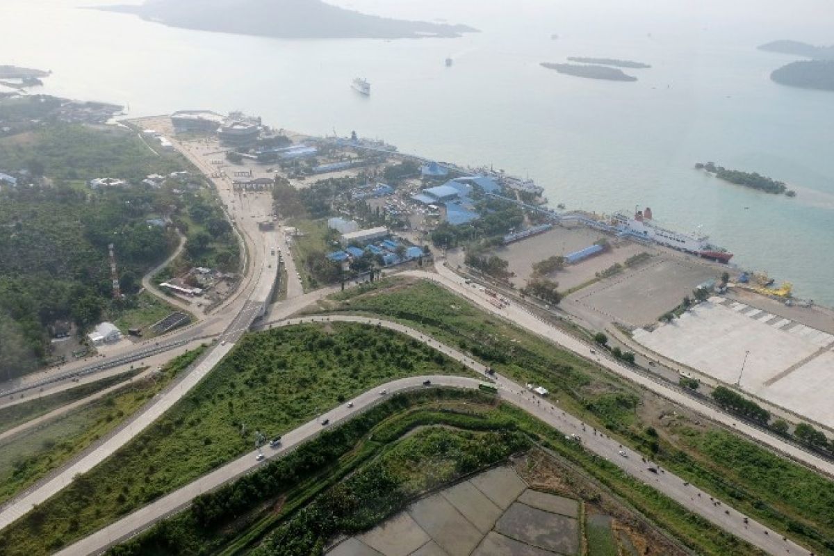 Pantauan udara, seperti ini kondisi arus mudik di Tol Trans Sumatera