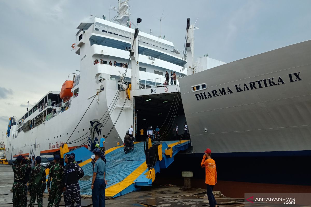16 thousand mudik travellers go through Trisakti Harbor