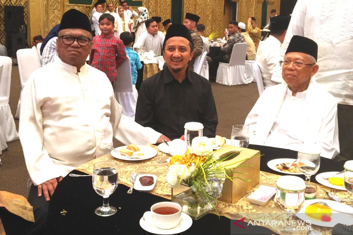 Oesman Sapta undang Ma'ruf Amin buka puasa bersama