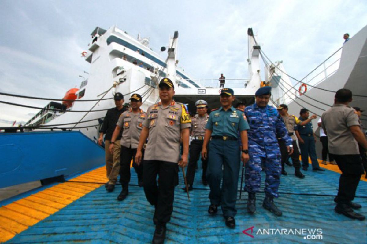 Seluruh penumpang terangkut, tiga kapal cadangan batal beroperasi