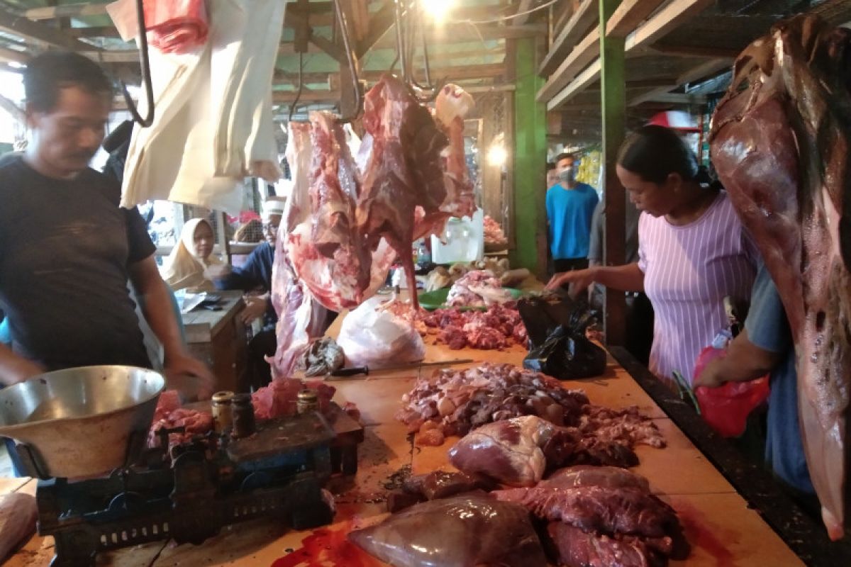 Harga daging sapi di Palangka Raya naik