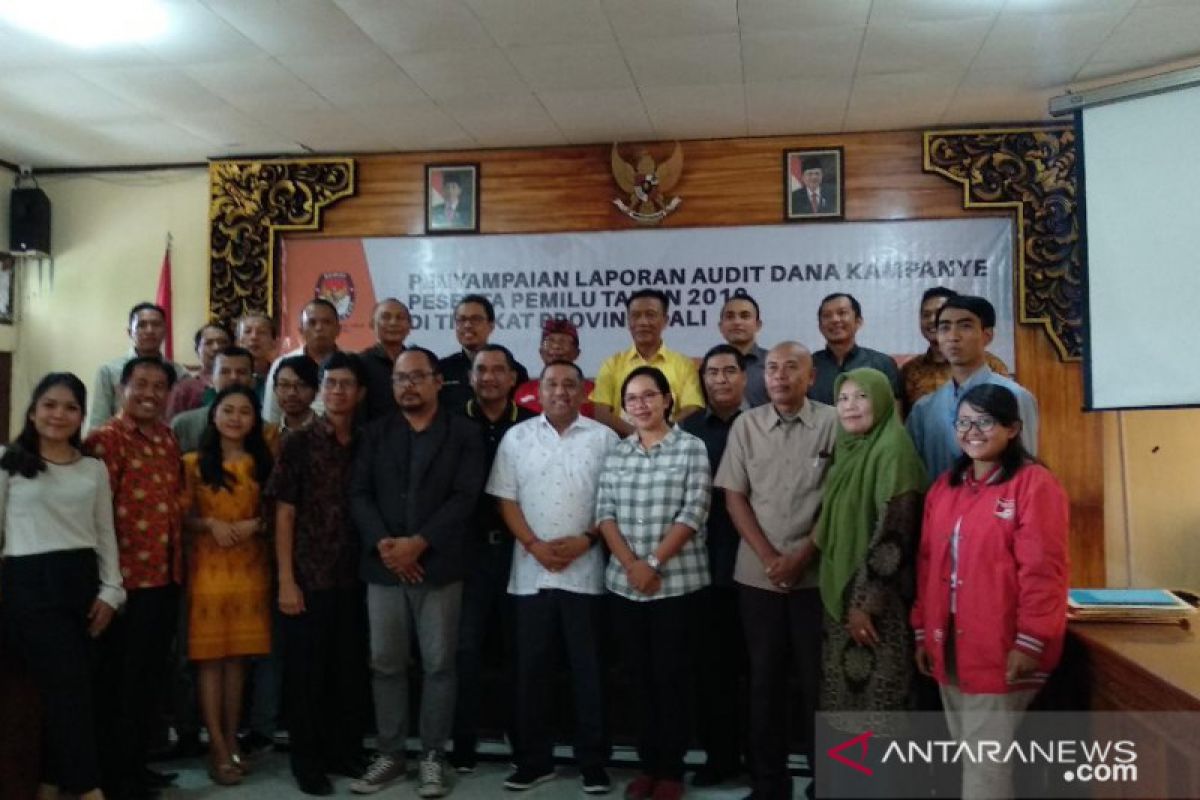 KPU Bali serahkan hasil audit dana kampanye