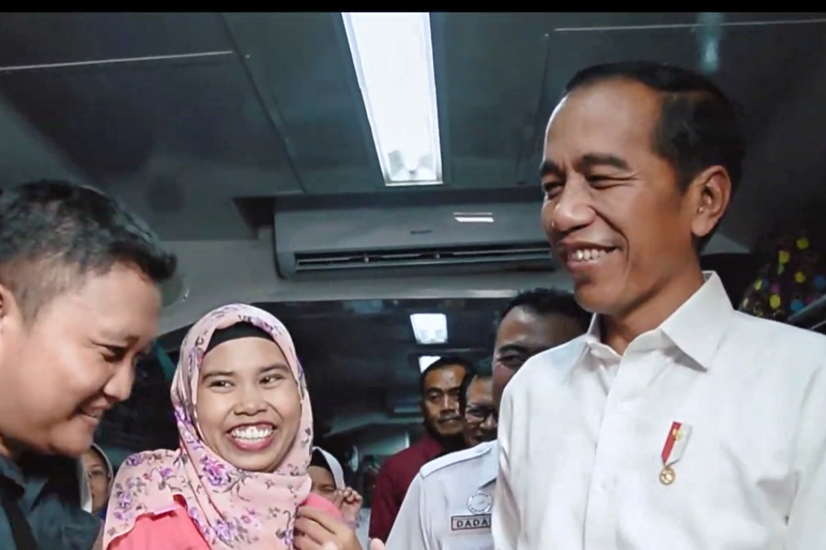 Halalbihalal dengan Presiden Jokowi di Silang Monas