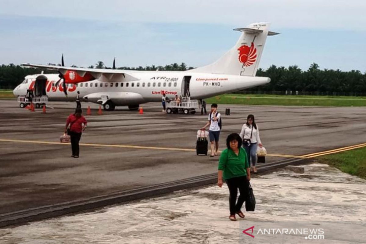 Jelang Lebaran, Kedatangan pemudik di Bandara Nagan Raya masih sepi