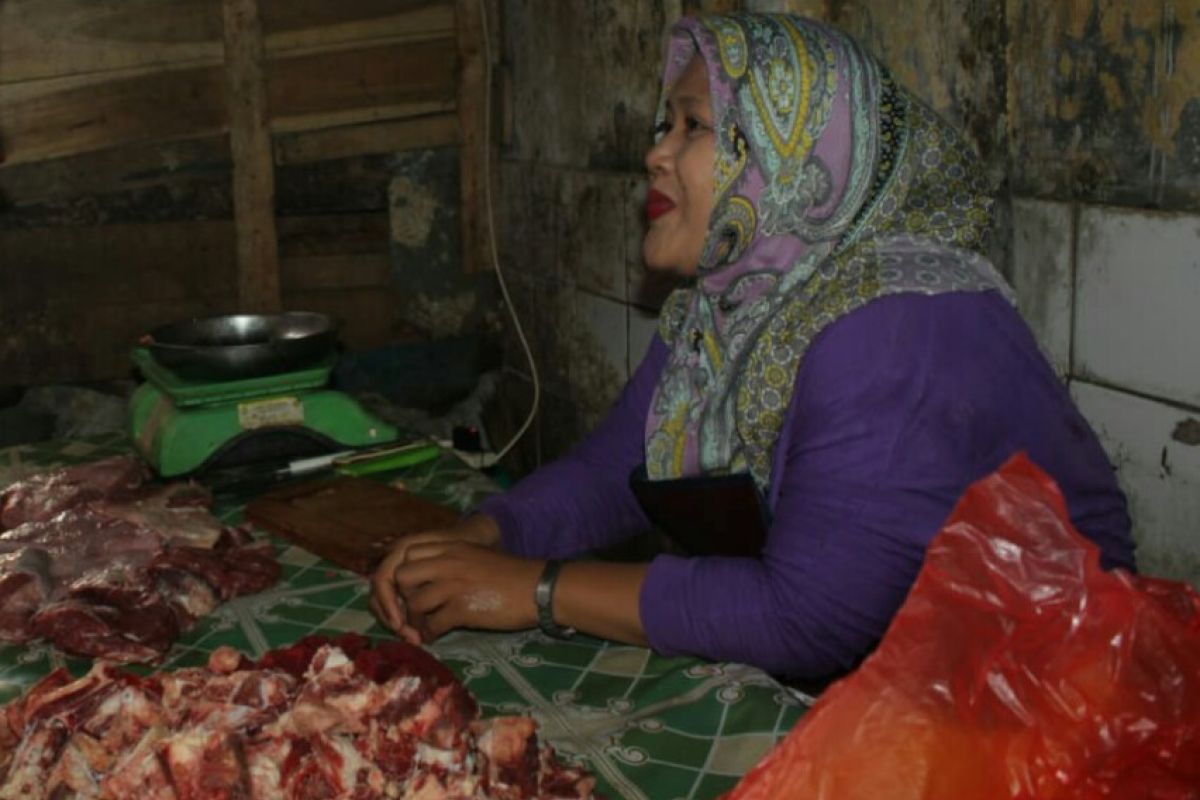 Harga daging sapi jelang Idul Fitri di Purwakarta stabil