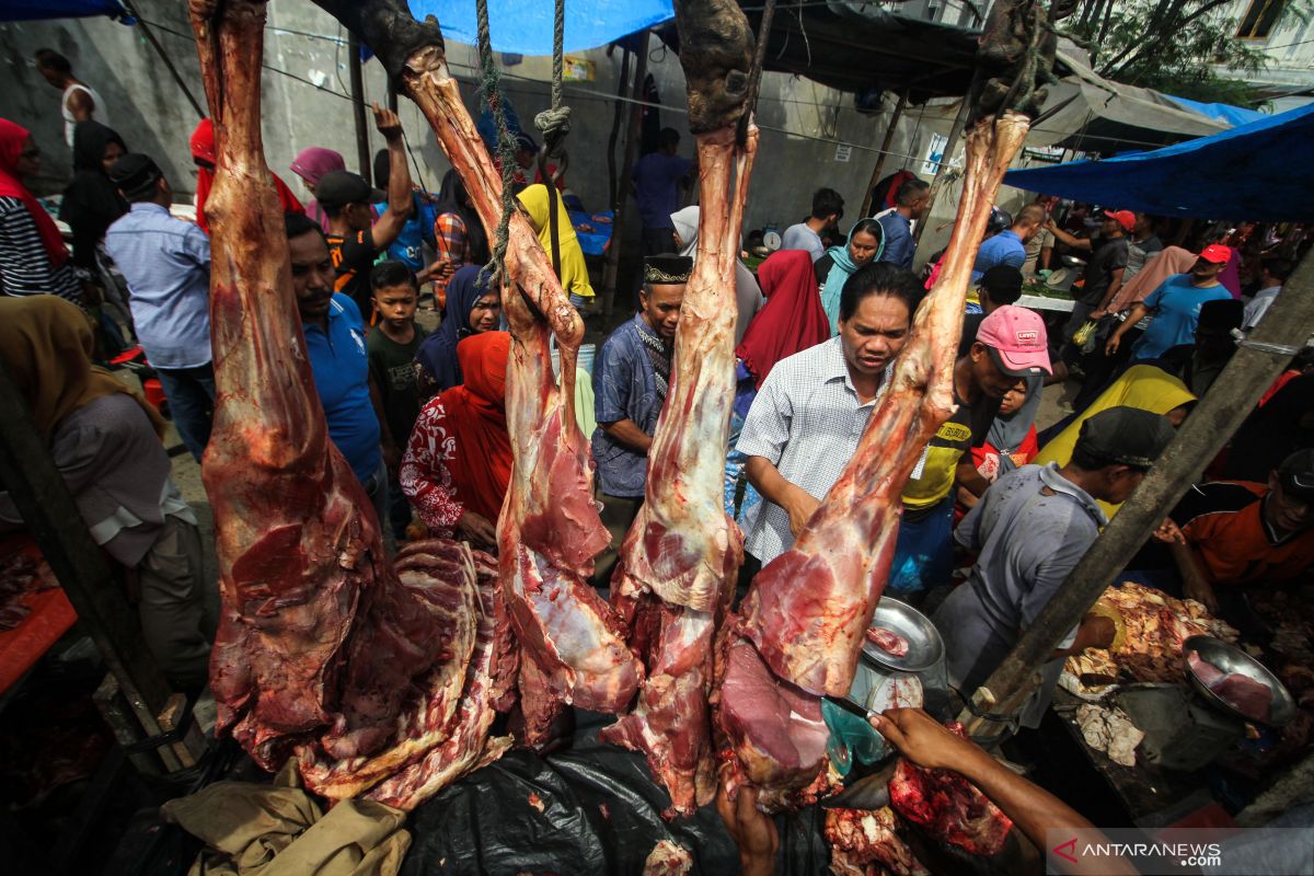 Harga daging meugang di Aceh Timur tembus Rp170.000/Kg