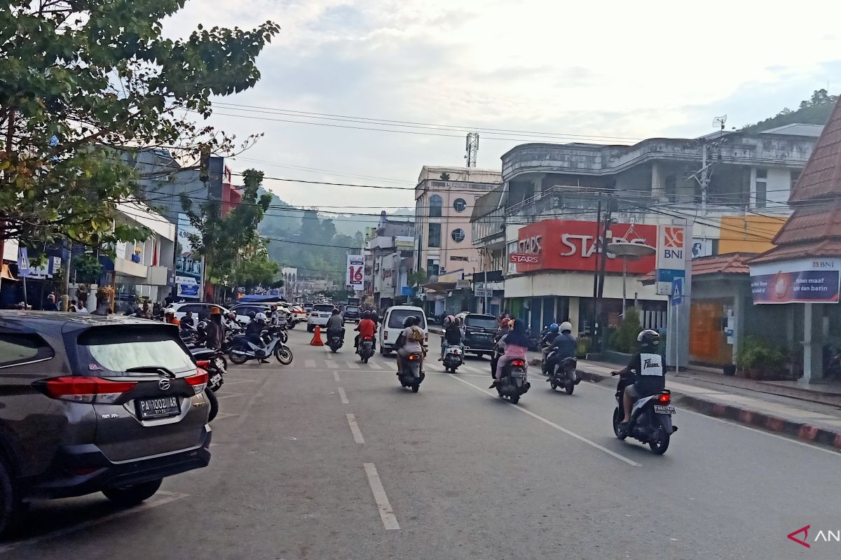 Kota Jayapura lengang jelang Idul Fitri