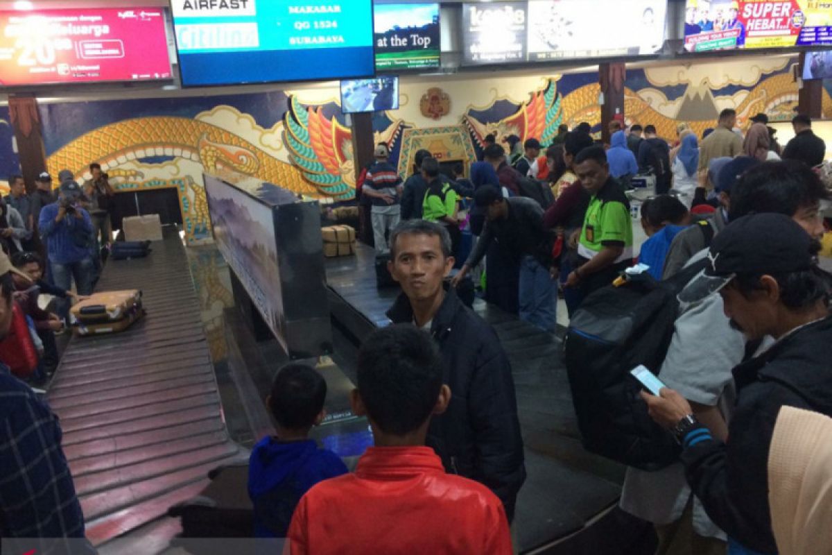 Pemudik Lebaran 2019 di Bandara Adisutjipto H-2 mulai menurun