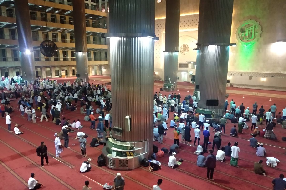 Humas Istiqlal : Persiapan pelaksanaan shalat ied 100 persen