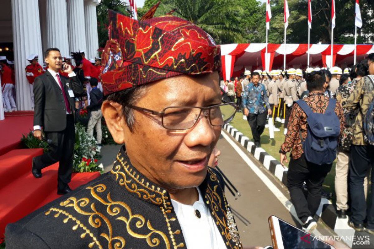 Mahfud: fitrahnya Indonesia adalah bersatu seperti era  1945